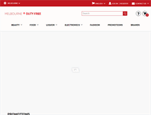 Tablet Screenshot of dutyfree.com.au